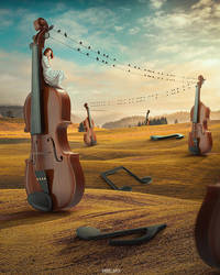 Photo Manipulation Violins