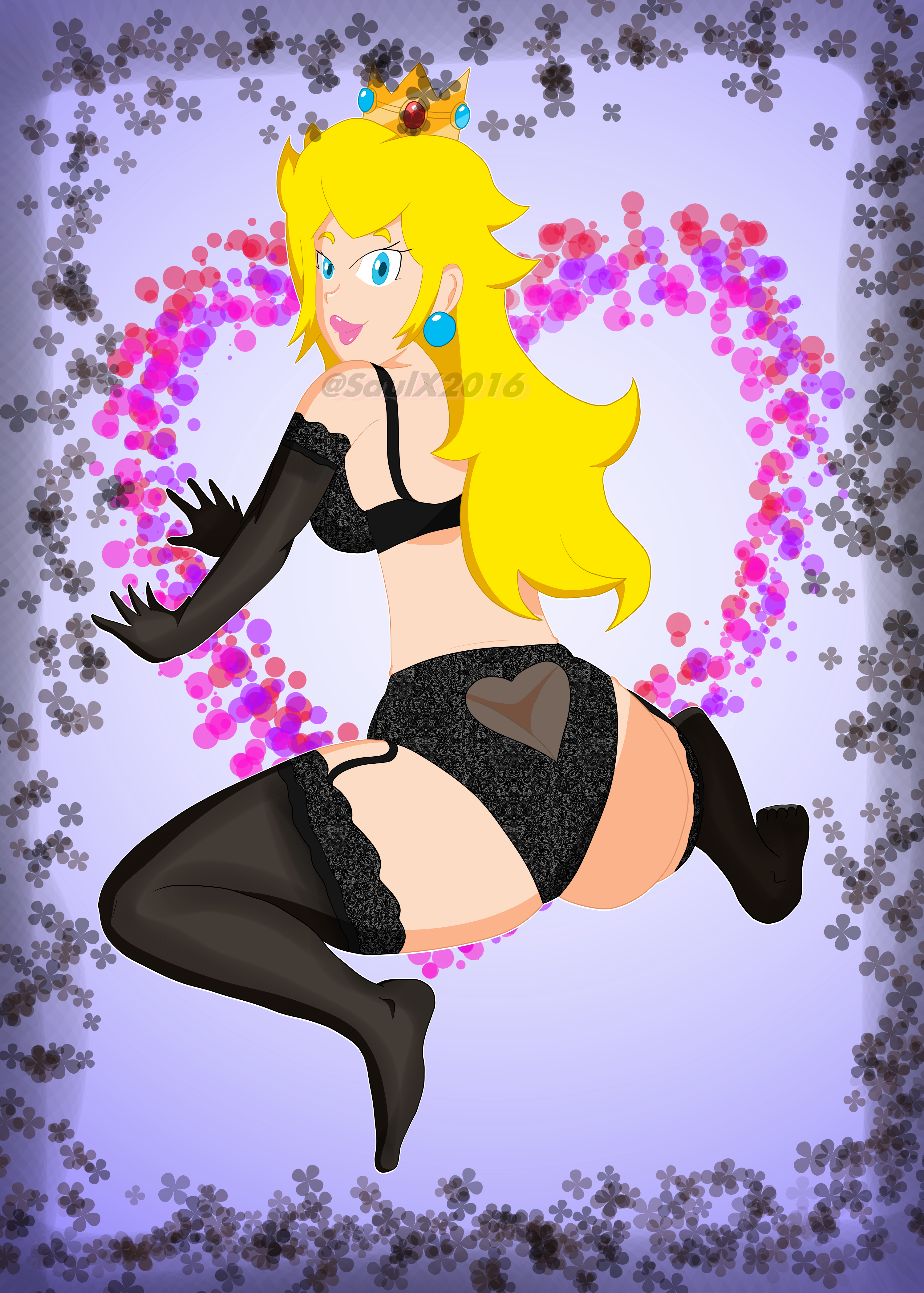Princess Peach (Lingerie) By SaulX2016 by SaulX2016 on DeviantArt Princess Peach (Lingerie) By SaulX2016 by SaulX2016 on DeviantArt