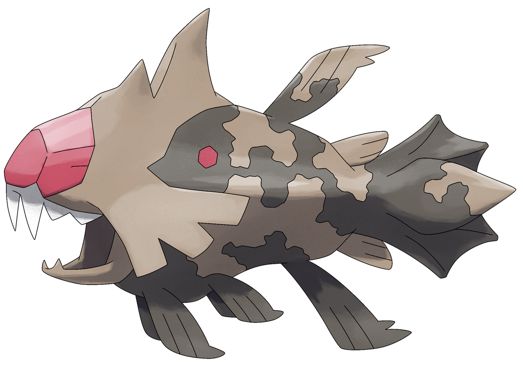 Relic Fakemon Mega Relicanth by Smiley-Fakemon on DeviantArt