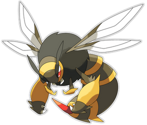 Darinet, Sting Fakemon by Smiley-Fakemon