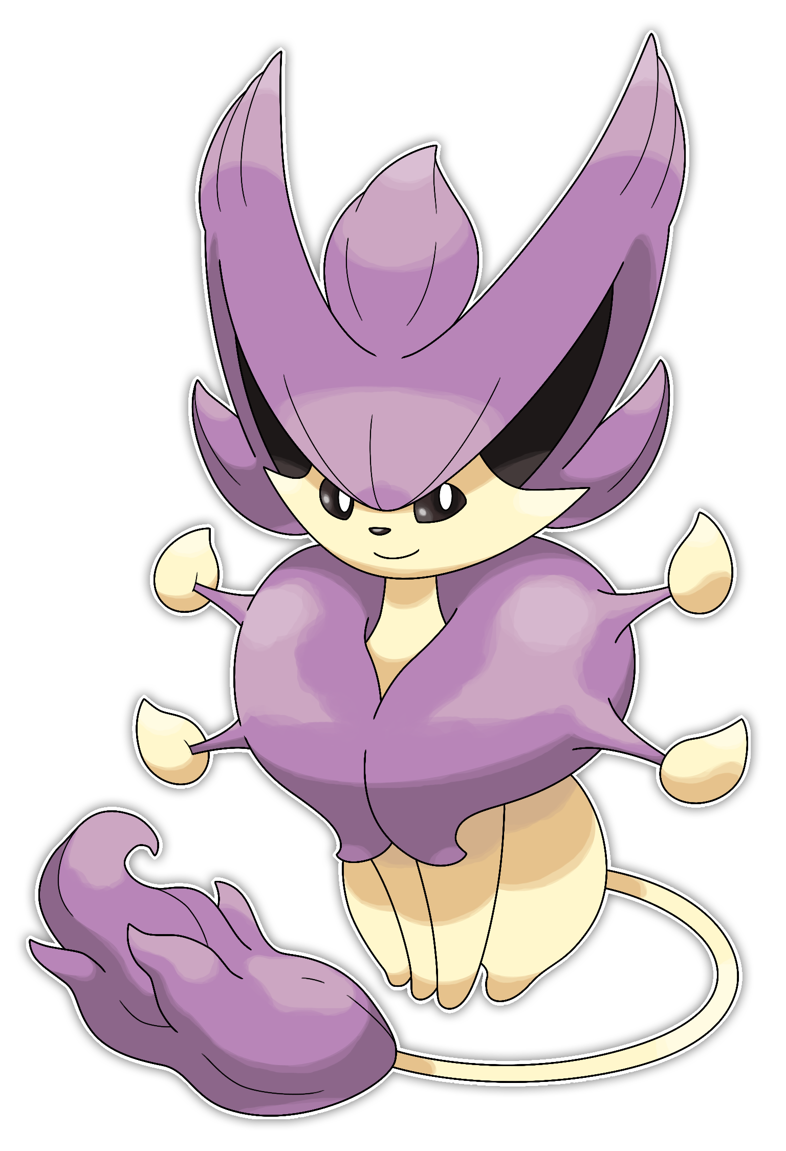 Decaffy Mega Delcatty by Smiley-Fakemon on DeviantArt