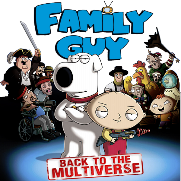Family guy back. Family guy: back to the Multiverse (2012). Гриффины Мультивселенная. Family guy Multiverse. Family guy™: back to the Multiverse.