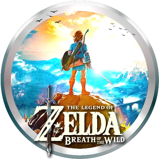 Zelda Breath Of The Wild icon, The Legend of Zelda Breath of the