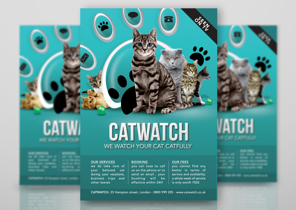 Cat Lover Shop Watch and Care Business