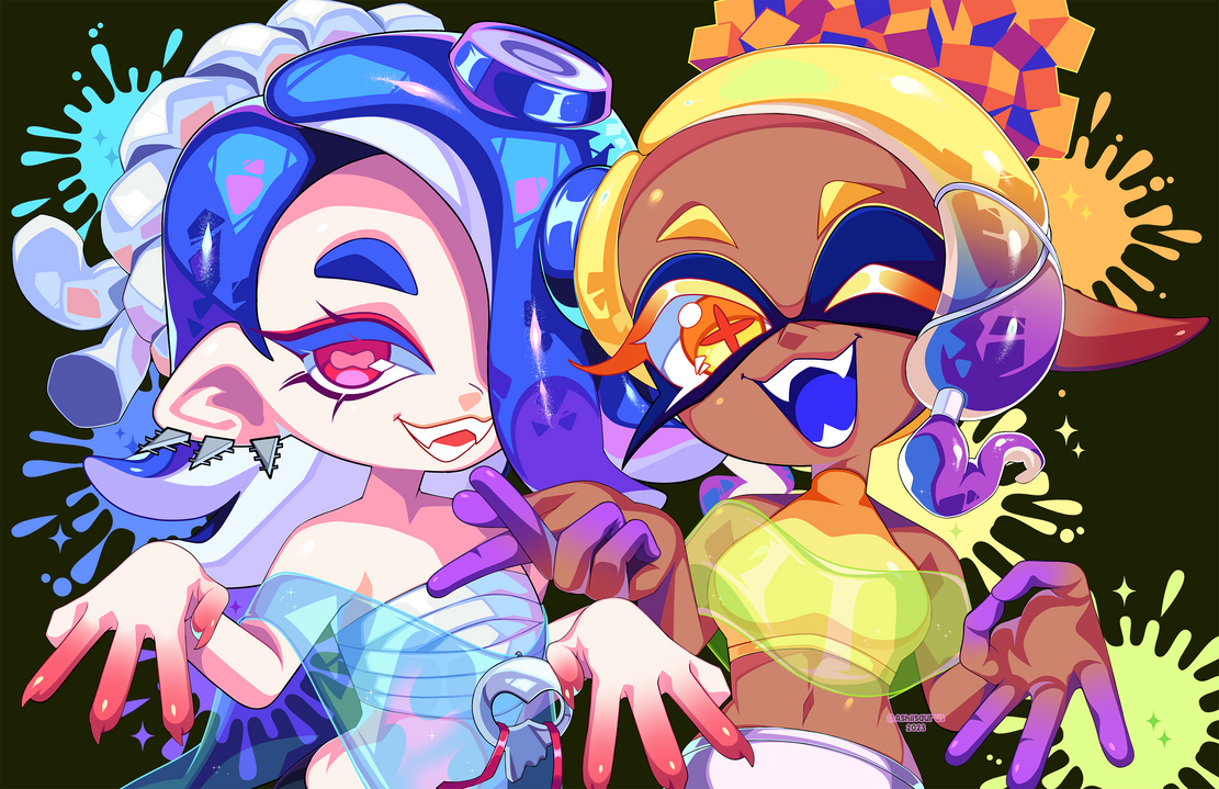 Splatoon Sea Deviantart Splatoon: STAY FRESH! by QueenAshi on DeviantArt