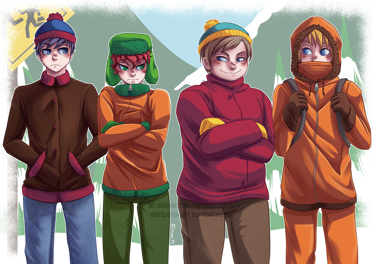 South Park by ATStudio on DeviantArt