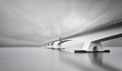 Zeeland Bridge by GeorgeGoodnight