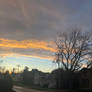 Clear sunset