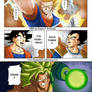 Dragon Ball Multiverse, Page 4. Broly Vs Vegetto