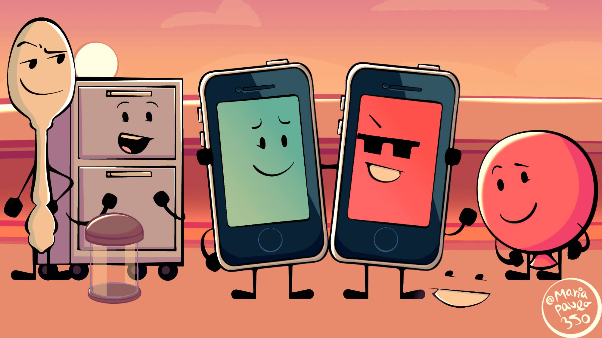 Mephone4 and Mephone4S from Inanimate Insanity by mariagenialparraga on ...