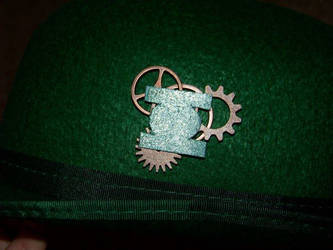 Steam Punk Green Lantern hat