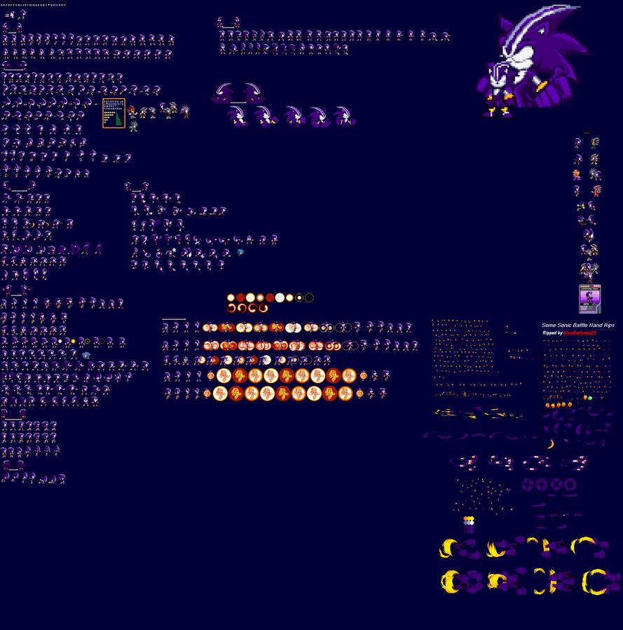 Darkspine Metal Sonic, DarkSpine Metal Sonic Sprites by METARUSONIKU on  deviantART