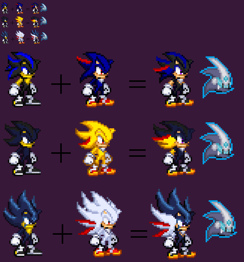 Darkspine Sonic 2023 Sheet by CyberTheCyclone on DeviantArt