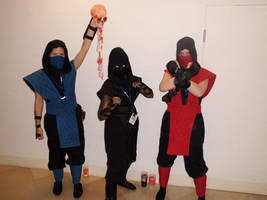 Sub-Zero, Noob and Ermac