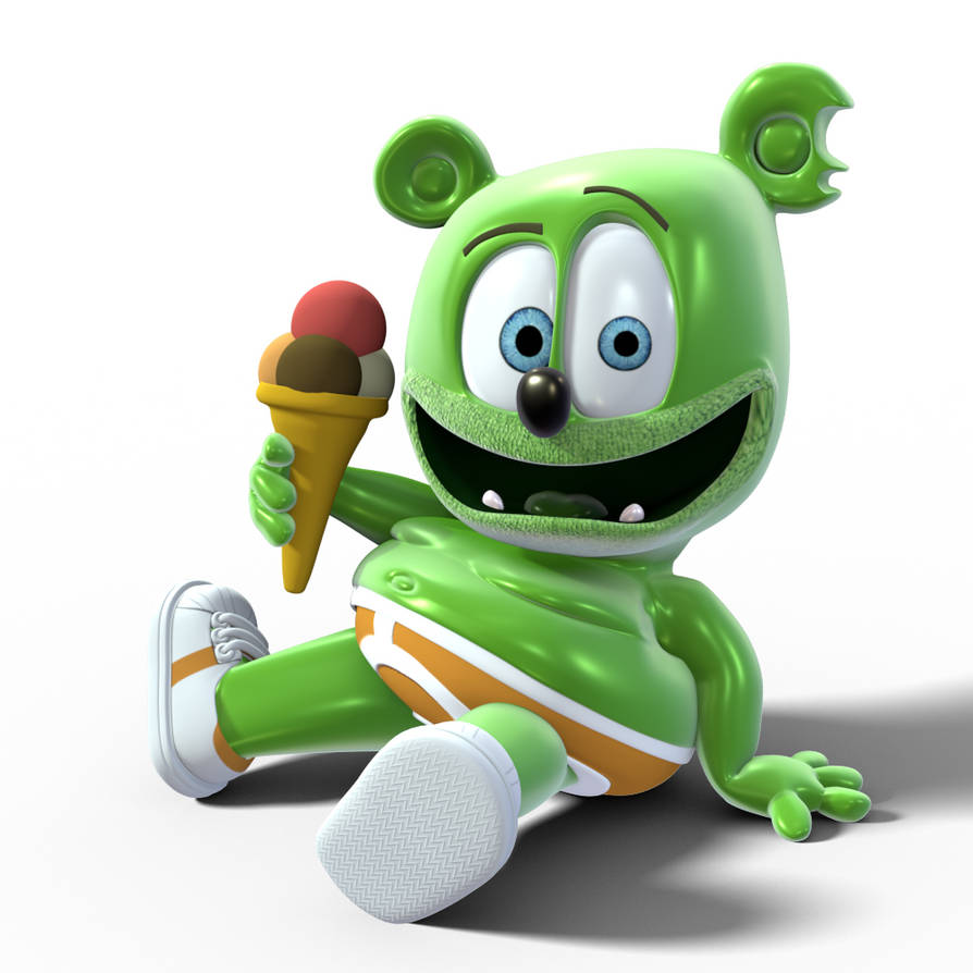 Gummibar with ice cream Render by poyo20 on DeviantArt
