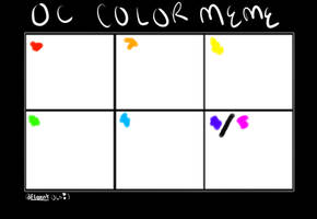 OC Color Meme!- (Blank)