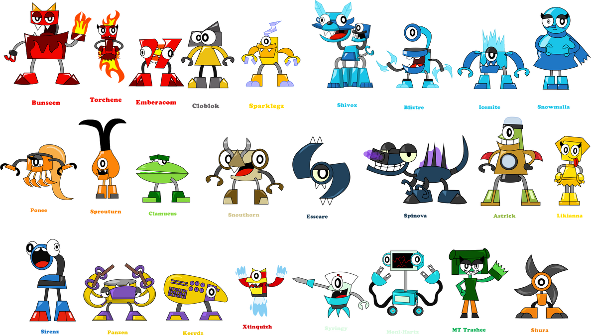 Mixelsoc Ninja's Mixels OC Collection by NinjaTheMantisDA on DeviantArt