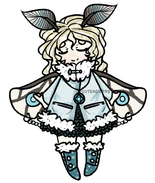 04.07.15 { Moth Girl Adopt CLOSED }