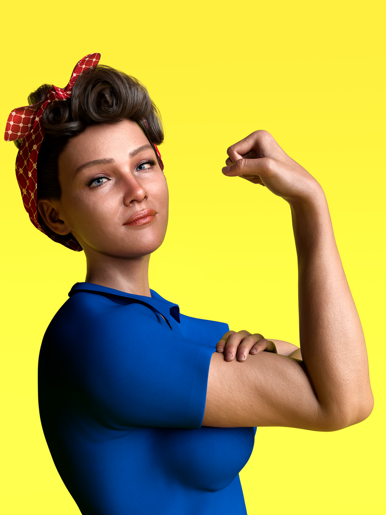 Rosie the Riveter by AstroFoxGames on DeviantArt