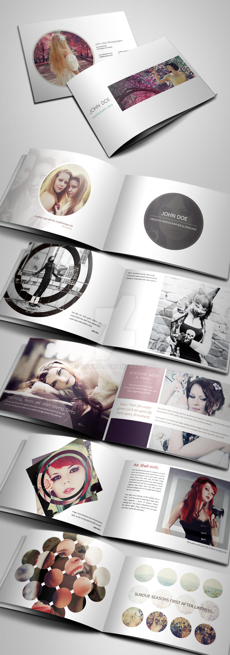 Creative Photography Portfolio A4 Brochure