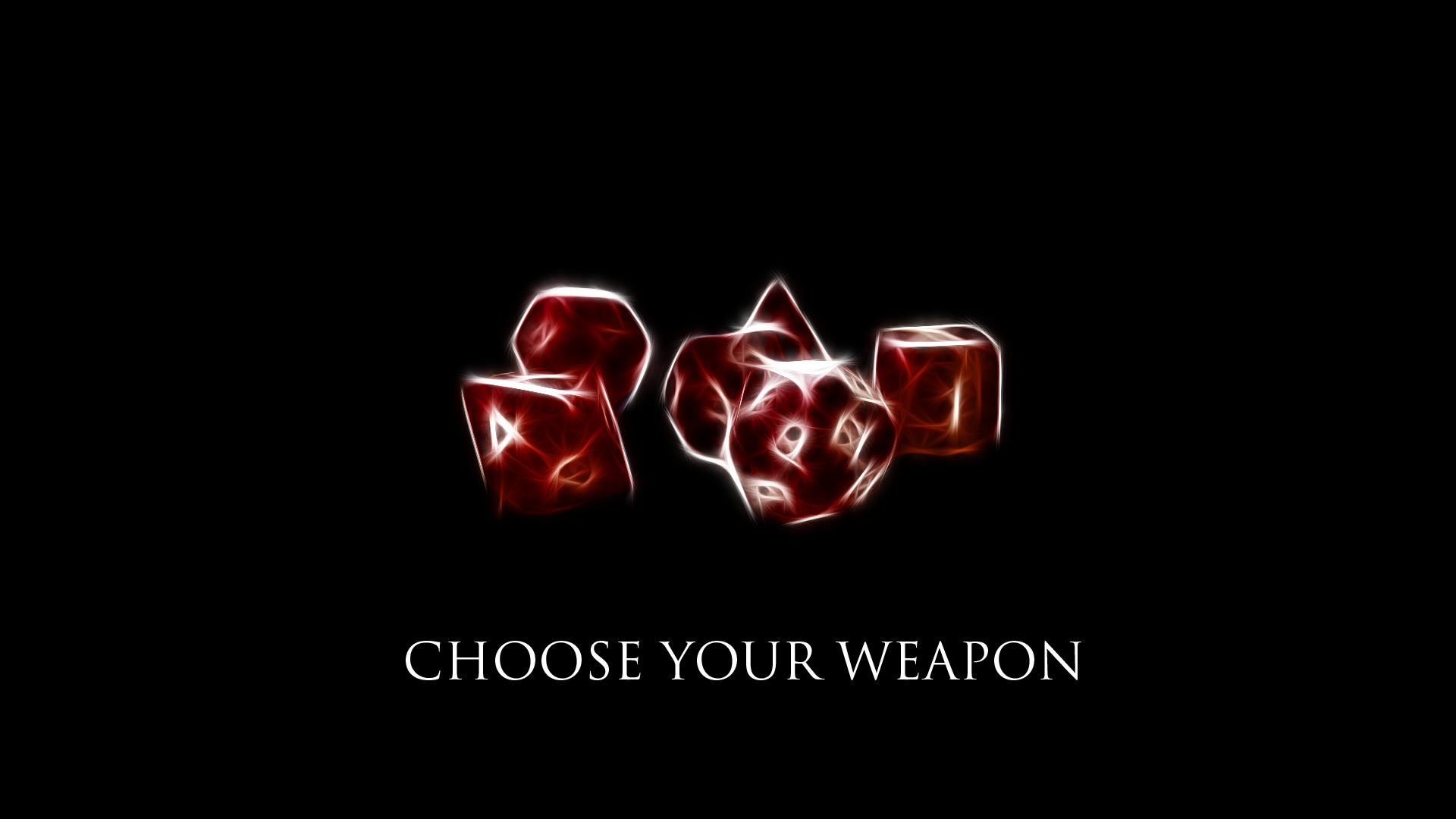 Choose Your Weapon 1920x1080 HD Wallpaper by TheRierie on DeviantArt Choose Your Weapon 1920x1080 HD Wallpaper by TheRierie on DeviantArt