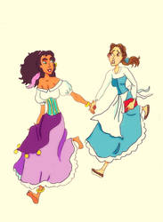 ESMERELDA AND BELLE- A PARISIAN ADVENTURE!