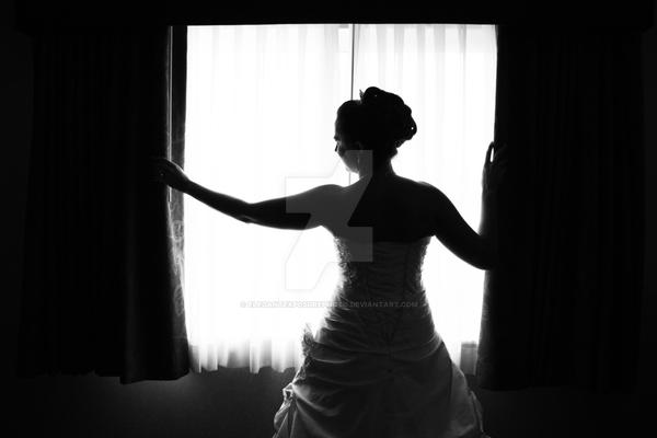 Bride before the wedding...