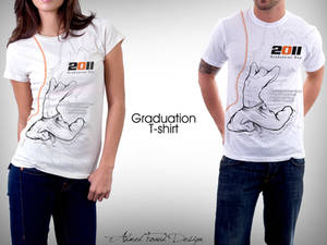 MyGraduation Tshirt with model