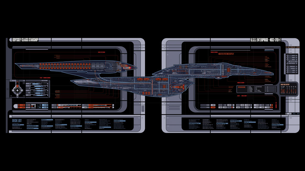USS Enterprise (NCC-1701-F) MSD Star Trek Online by warjinzo on DeviantArt