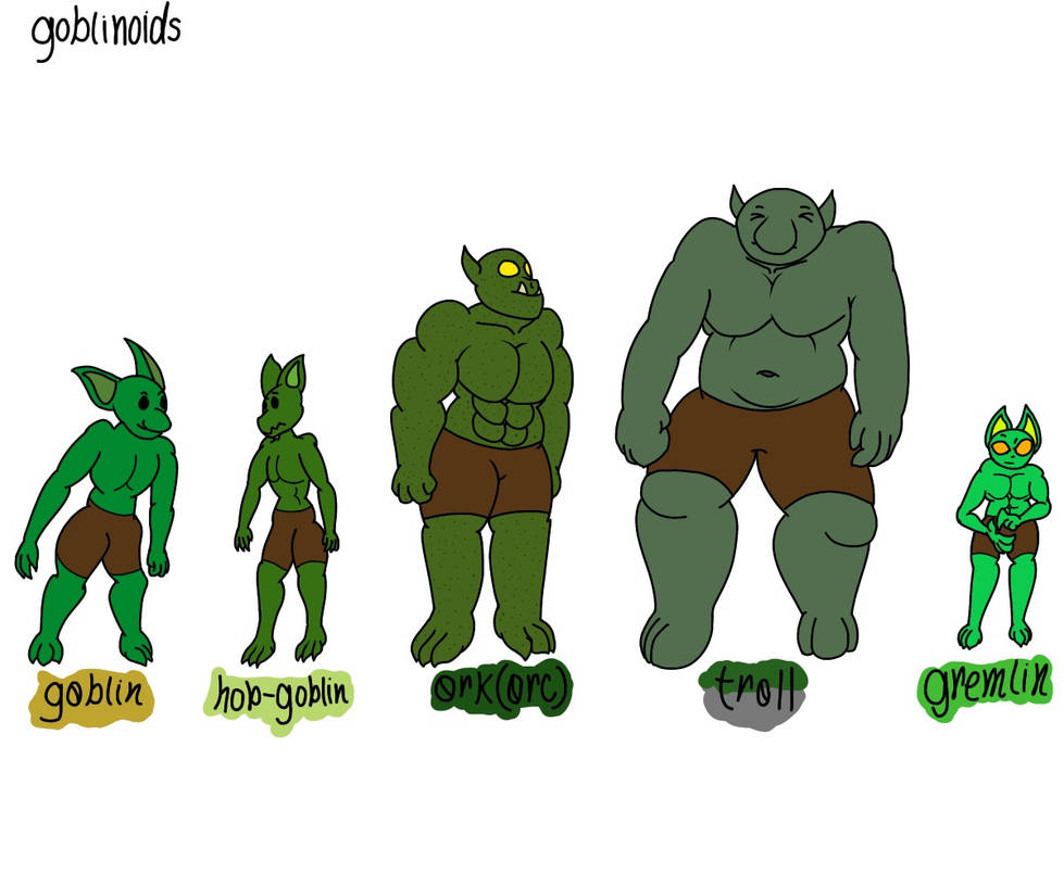 Goblinoid Family By Pantur1 On DeviantArt goblinoid-family-by-pantur1-on-deviantart
