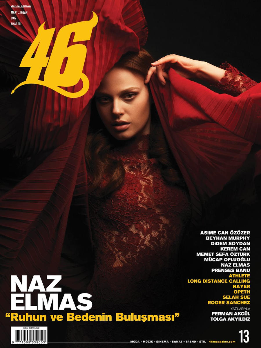 Naz Elmas 46 Magazine Dance Edition Cover