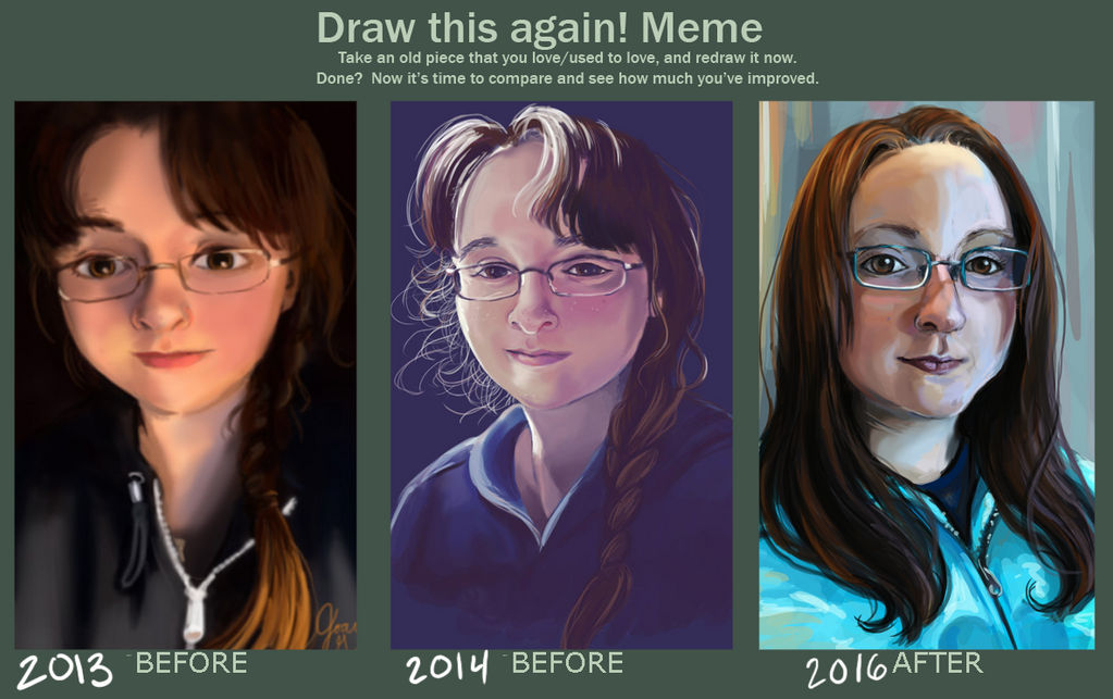 Draw this again 2016 edition: NOT A CONTEST ENTRY by Delight046