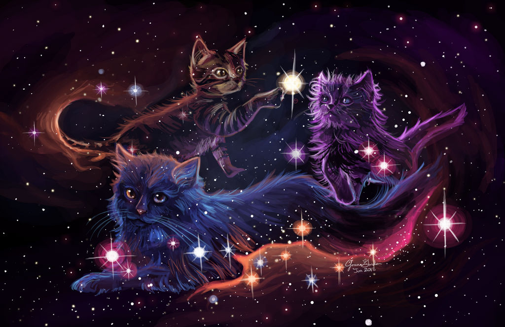 Nebula Kitties by Delight046