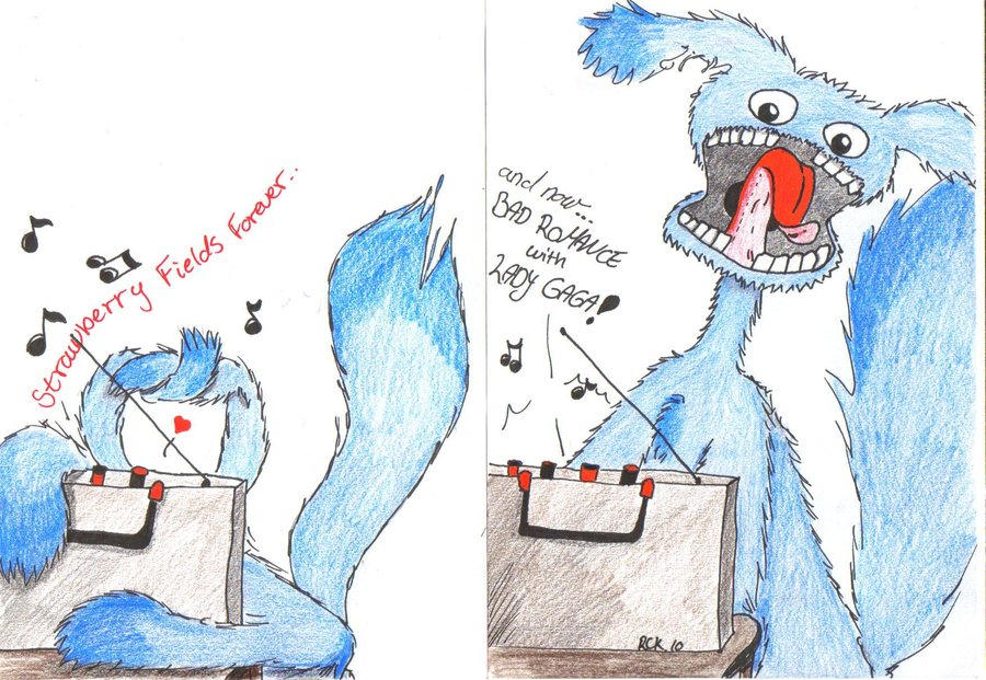 The Music Monster by TheArtfullLoonie on DeviantArt