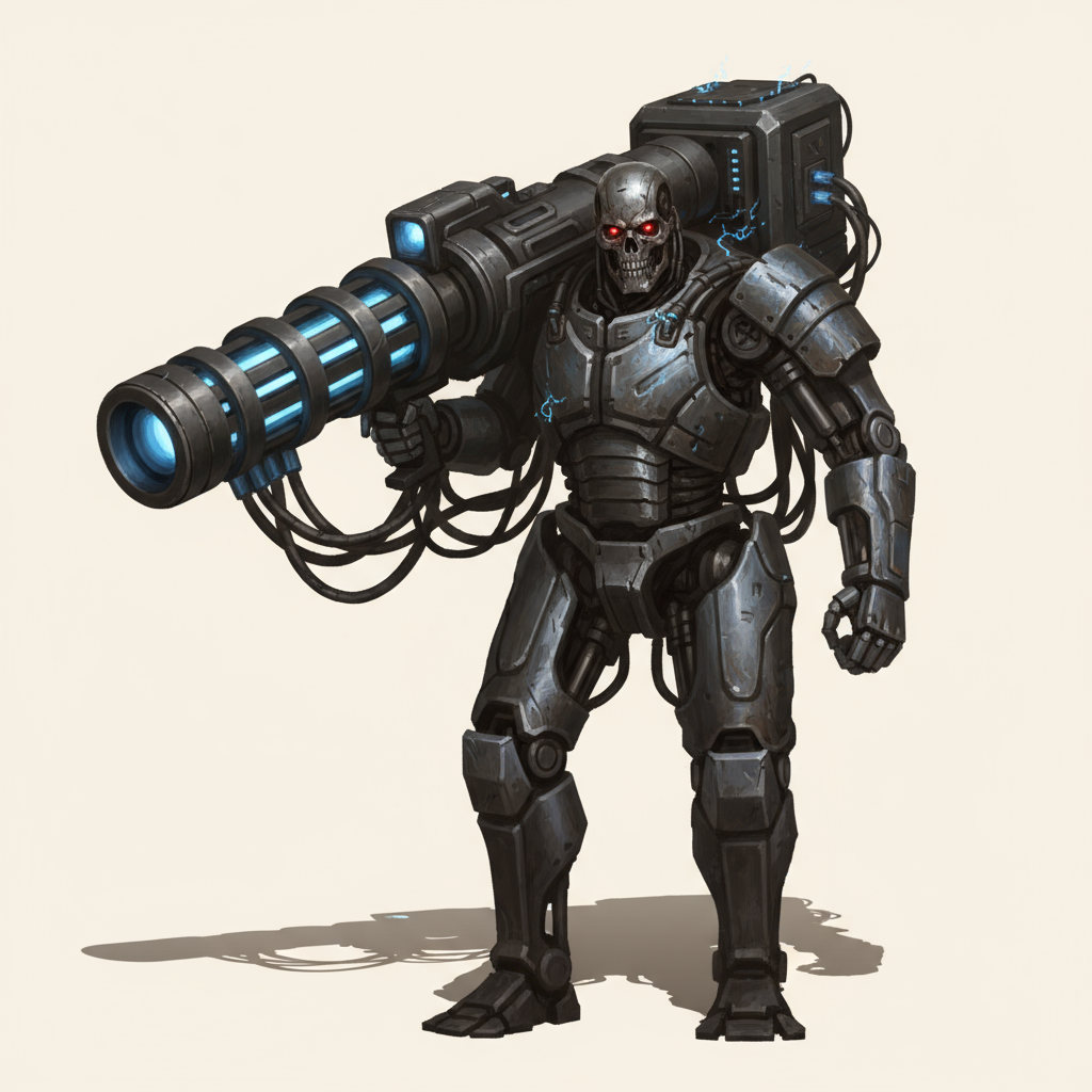 Terminator Genisis Rts Terminator RTS Concept: T-600 heavy Railgunner by FaykanCorrino on ...