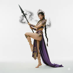 Dark Elf Cosplay: Around the world set 1