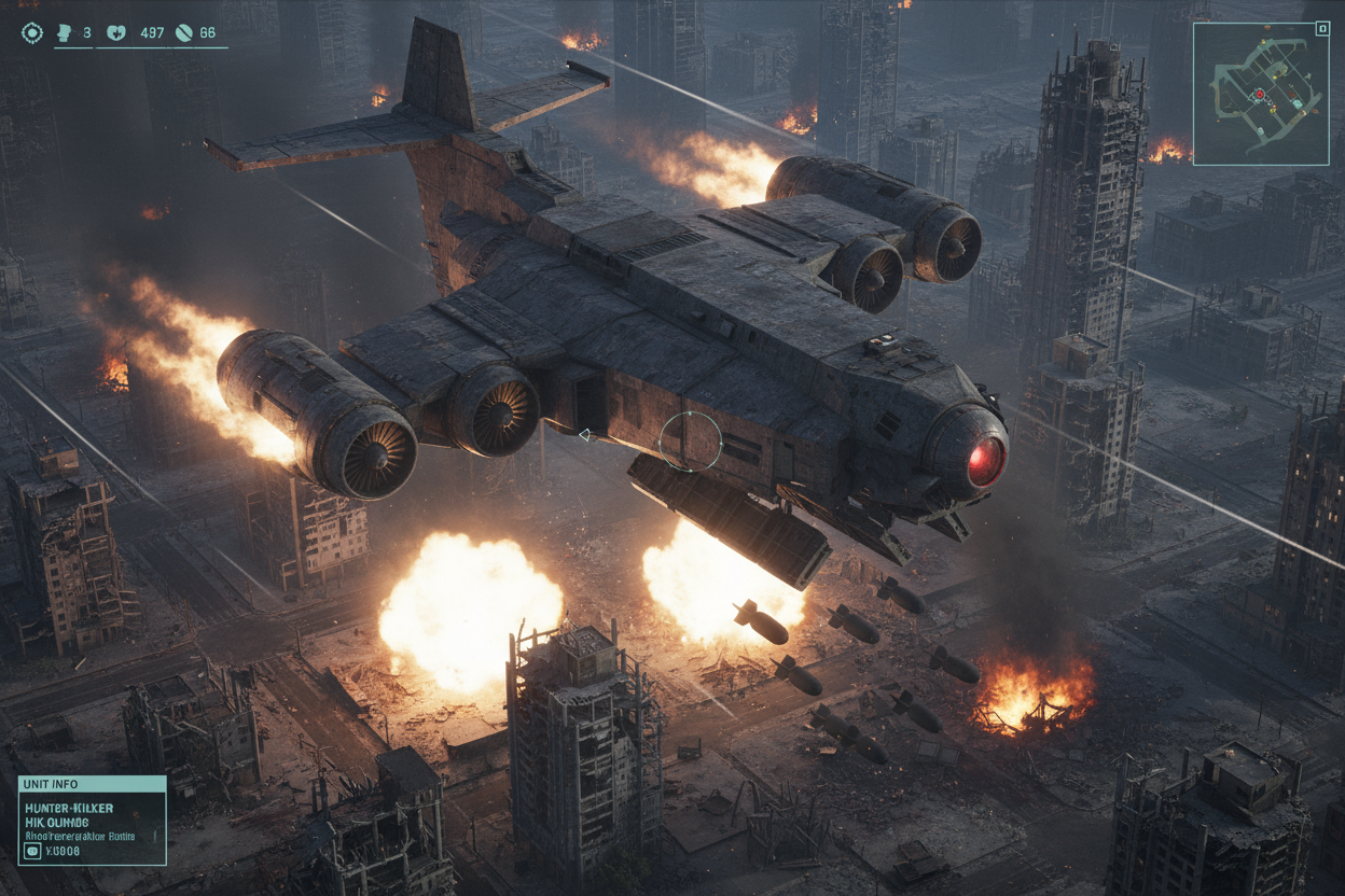 Terminator Genisis Rts Terminator RTS Screenshots: HK-Bomber by FaykanCorrino on DeviantArt