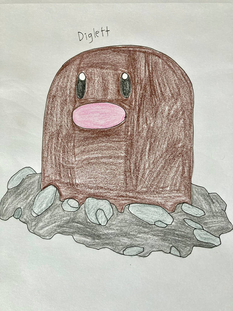 Diglett by sonicmegabatman274 on DeviantArt
