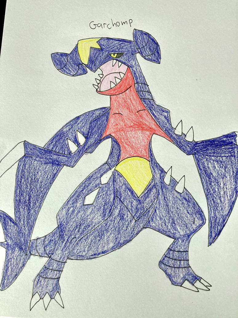 Garchomp by sonicmegabatman274 on DeviantArt