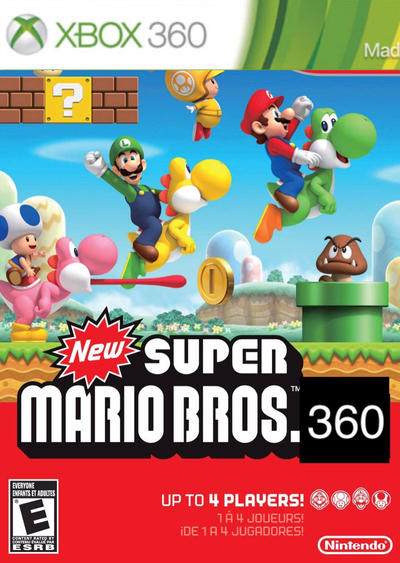 New super mario bros wii on the xbox 360! 