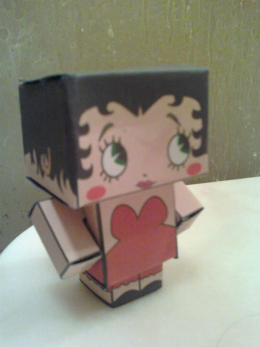 Betty Boop Cubee Finished