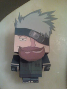 Hatake Kakashi (Huge lips?) Cubee Finished