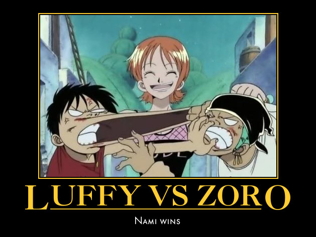 Luffy vs Zoro