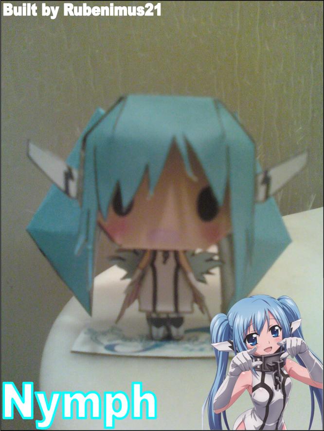 Chibi Nymph Papercraft Finished