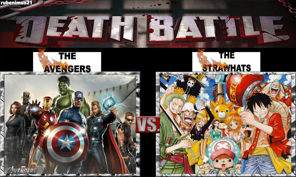 The Avengers vs The Strawhats - Death Battle