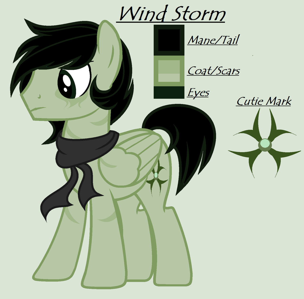 (Mlp Oc) Wind Storm by LominicInfinity on DeviantArt