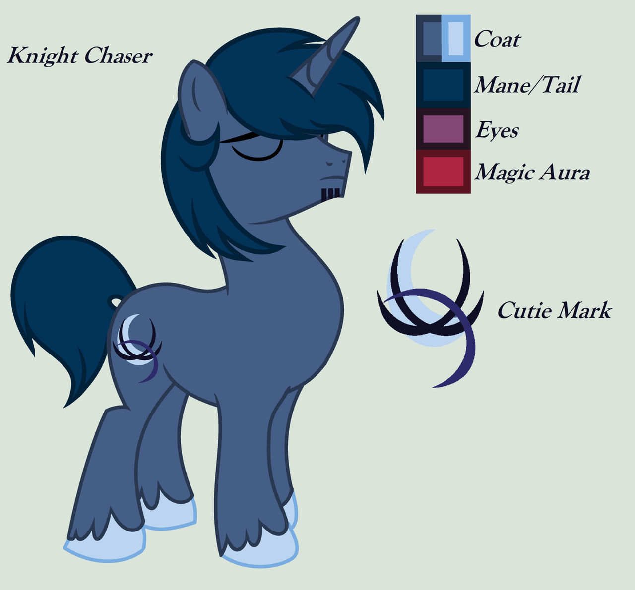 (Mlp Oc) Knight Chaser by LominicInfinity on DeviantArt