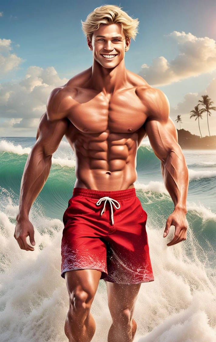 cute lifeguard by sknuh on DeviantArt