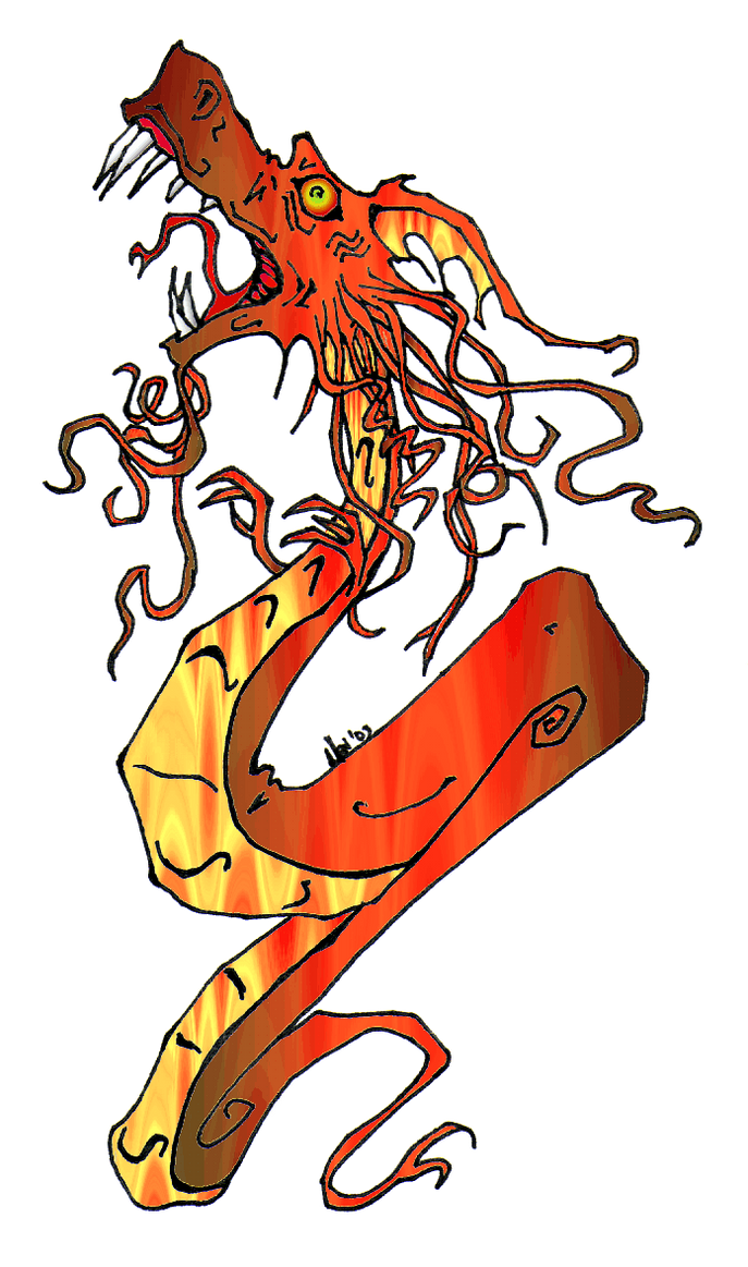 Fireworm Draw Fireworm by Mutthead on DeviantArt