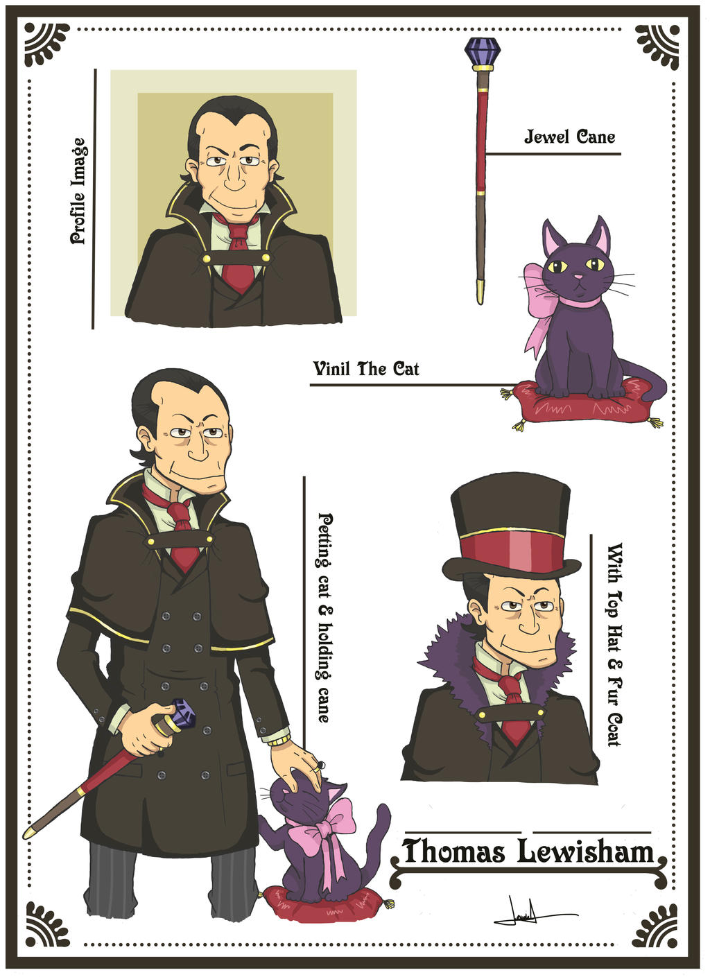 OC Contest 2015 Entry: Thomas Lewisham by CaptainLardNar